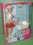 Mattel - Barbie - Shoppin' Fun Barbie & Kelly - Caucasian - Poupée